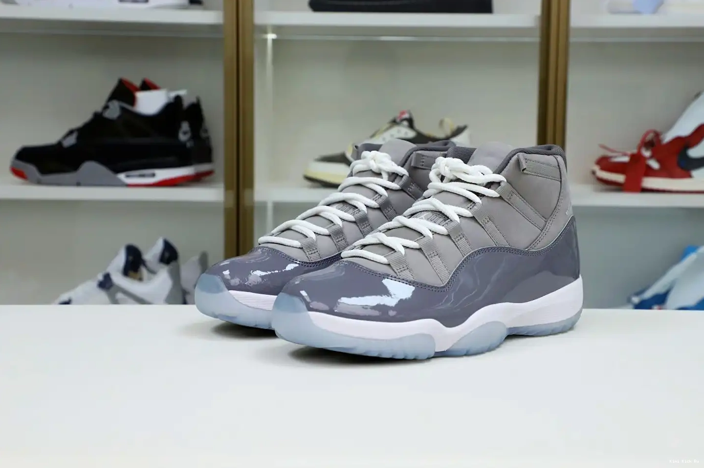 2021 JORDAN Kimikick 11 GREY' AIR RETRO 'COOL 0622